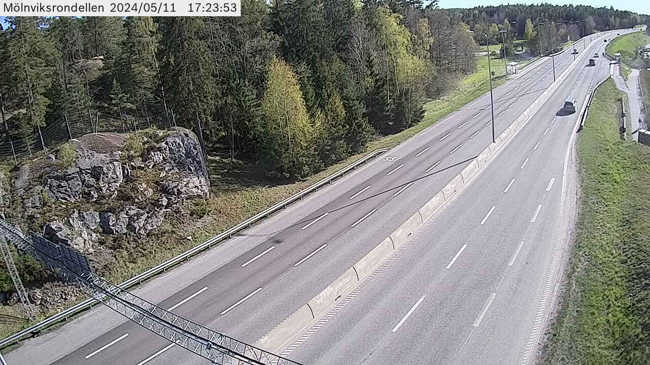 Trafikkamera - Skärgårdsvägen, Mölnviksrondellen