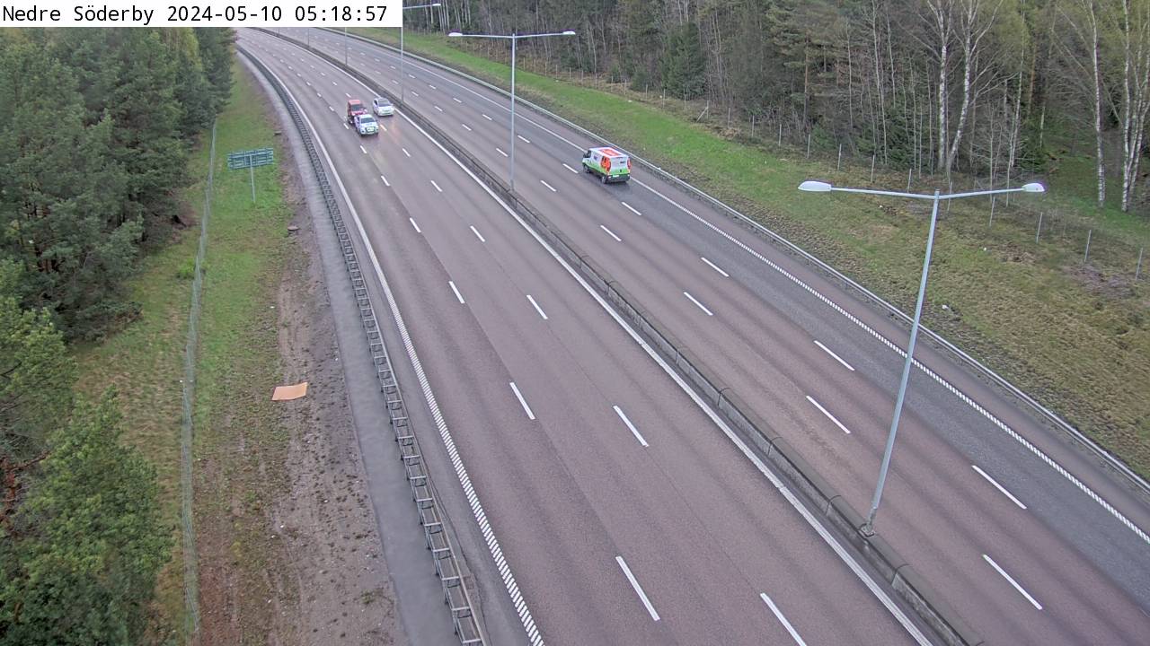 Trafikkamera - Södertäljevägen E4/E20, Nedre Söderby
