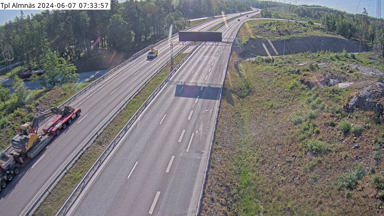Trafikkamera - E20 Strängnäsvägen/Långbro