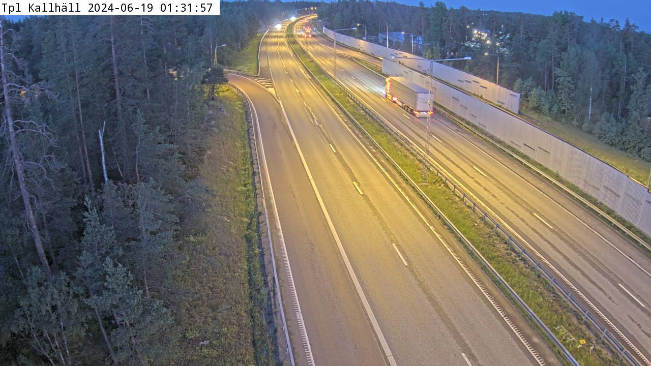 Trafikkamera - Trafikplats Kallhäll