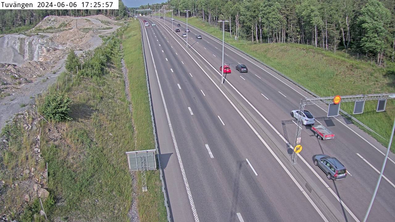 Trafikkamera - Södertäljevägen E4/E20, Tuvängen