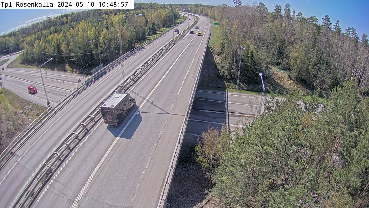 Trafikkamera -  Trafikplats Rosenkälla