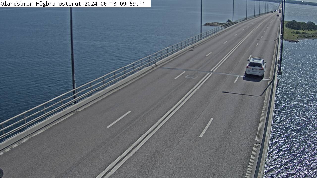 Trafikkamera - Kalmar /Svinö, Ölandsbron