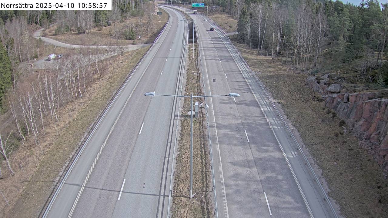 Vägkamera Norrsättra – Sollentuna kommun, Stockholms län