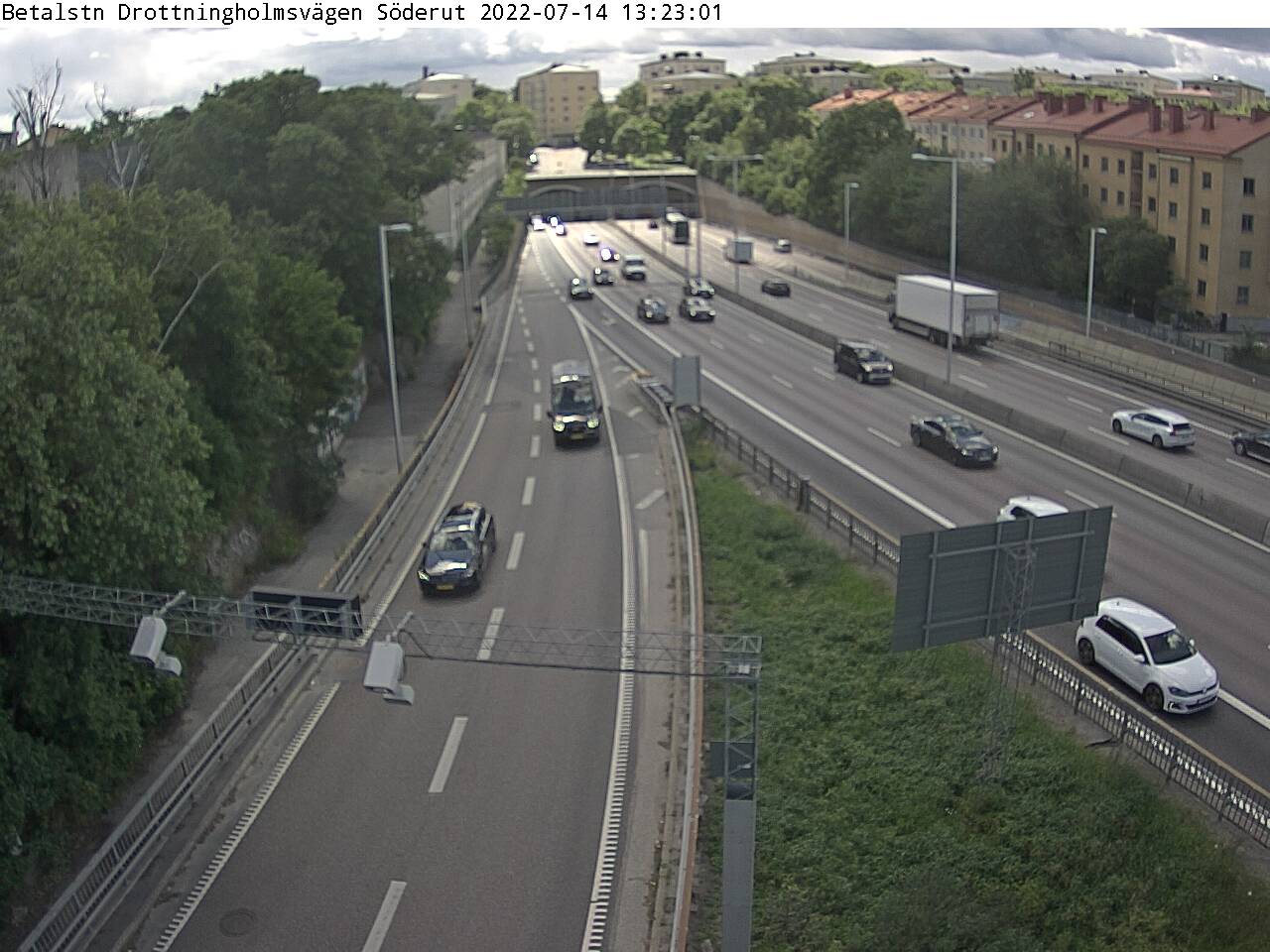 Vägkamera Tpl Fredhäll – Kungsholmens stadsdelsområde, Stockholms kommun, Stockholms län