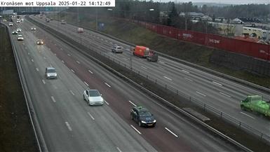 Kronåsen mot Uppsala