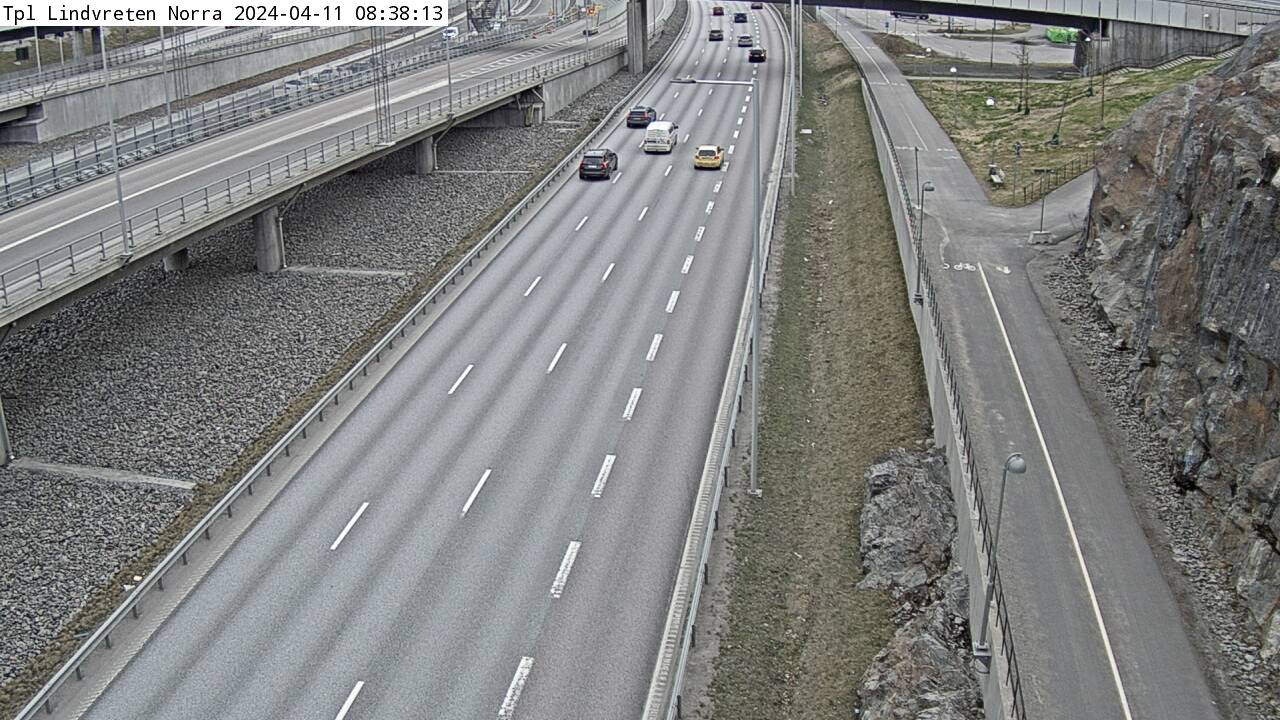 Vägkamera Tpl Lindvreten norra – Huddinge kommun, Stockholms län