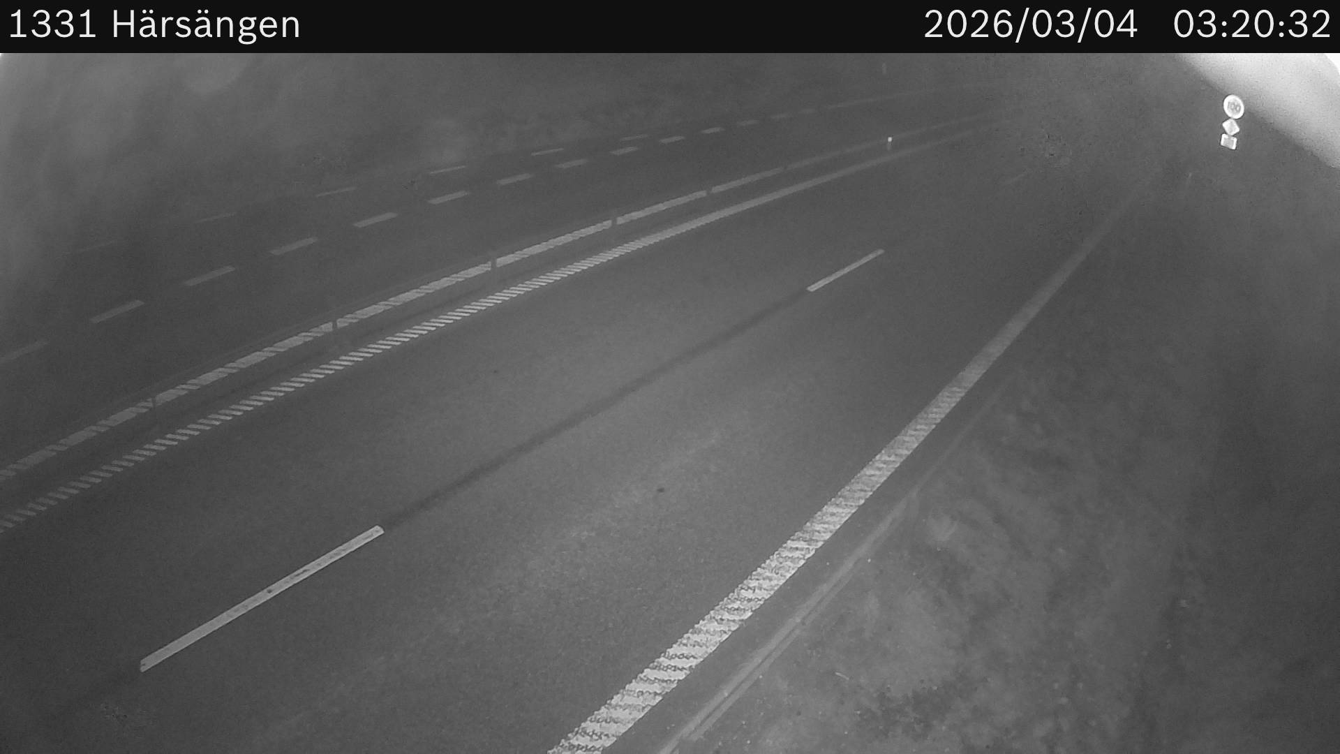 Vägkamera Härsängen – Ljungby kommun, Kronobergs län