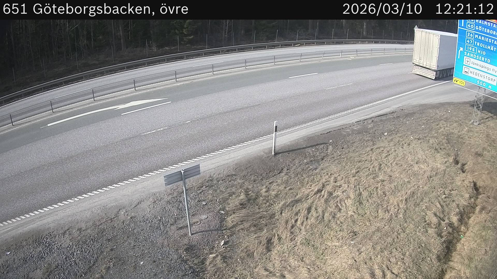 Göteborgsbacken, övre