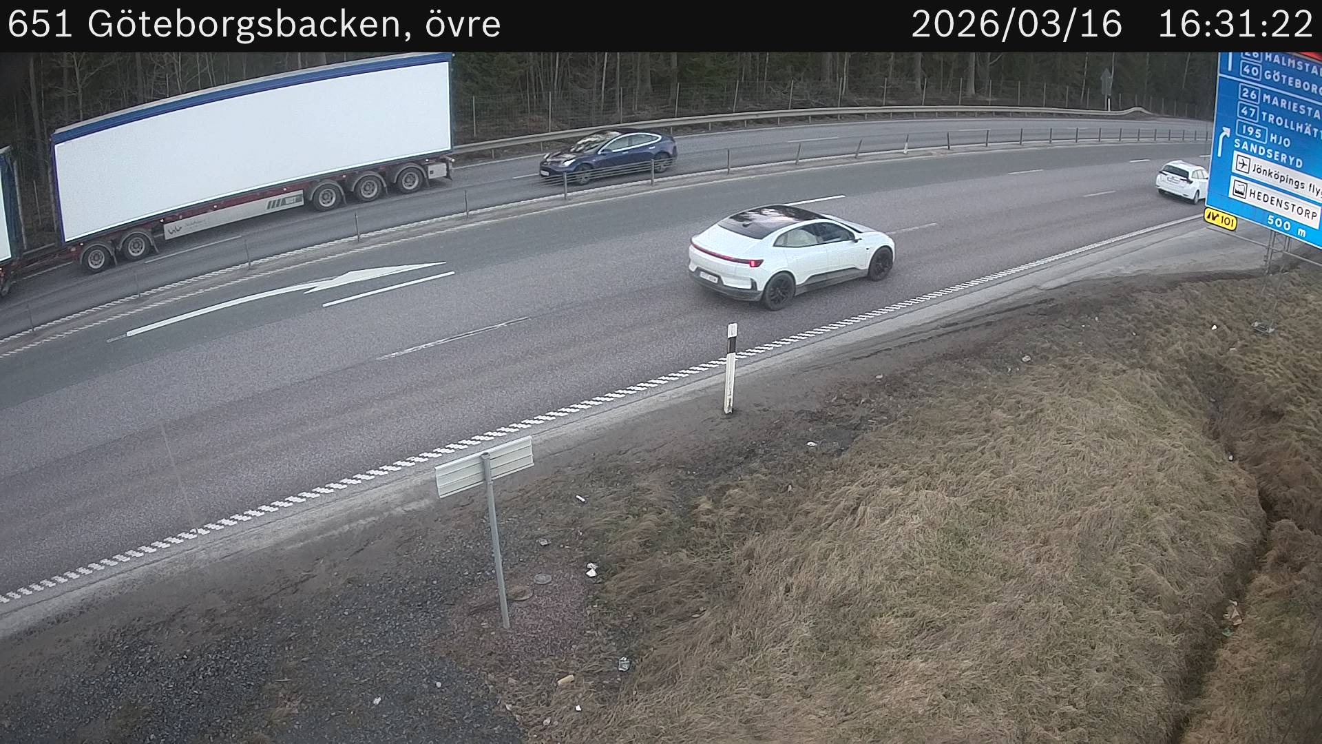 Göteborgsbacken, övre