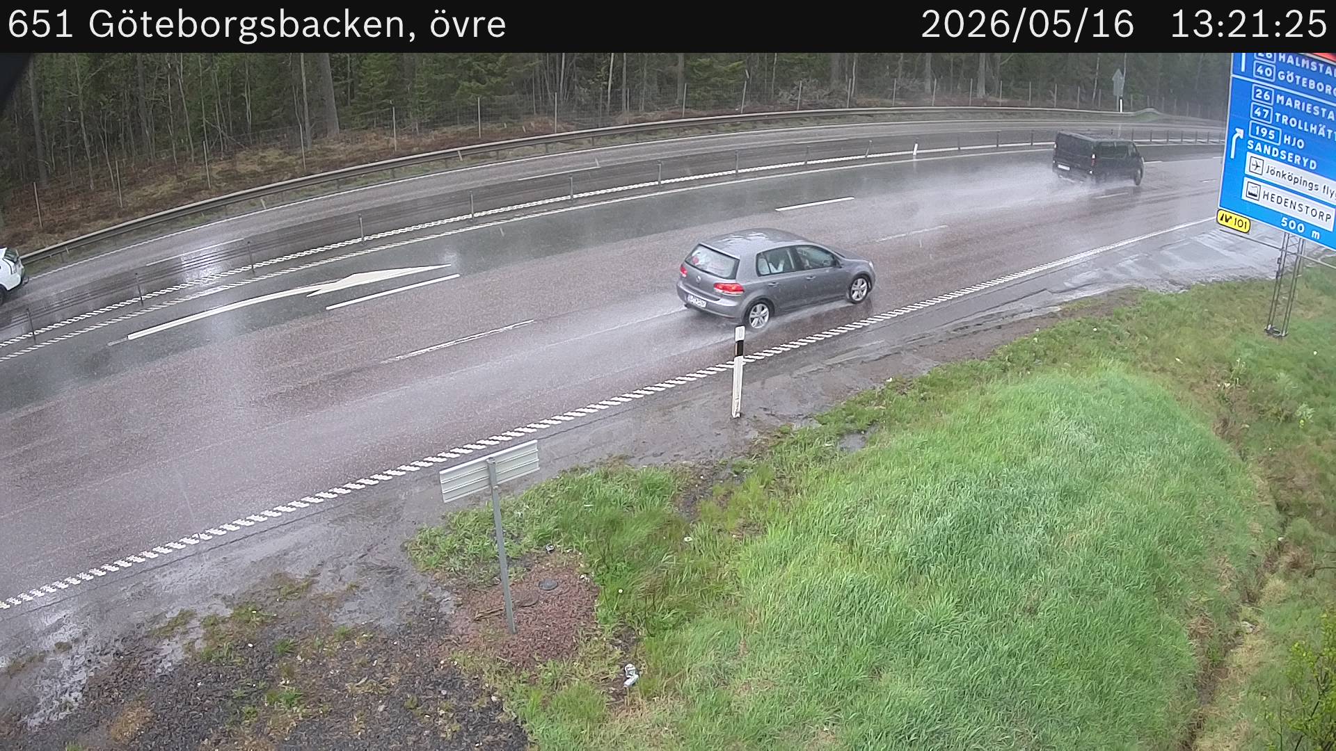 Göteborgsbacken, övre