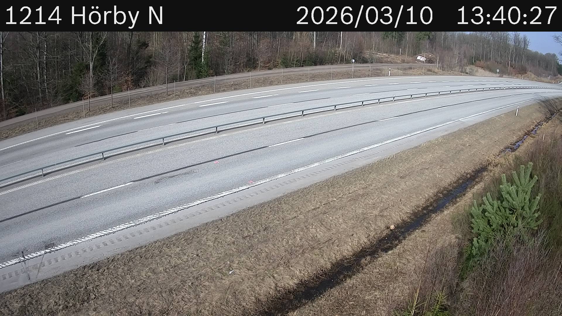 Vägkamera Hörby N E22 – Hörby kommun, Skåne län