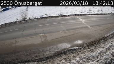 Vägkamera Önusberget — väglag i Västerbotten