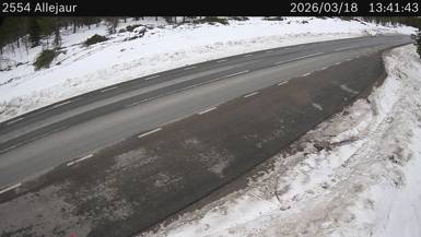 Vägkamera Allejaur — väglag i Norrbotten