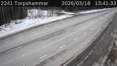 Vägkamera Torpshammar — väglag i Jämtland