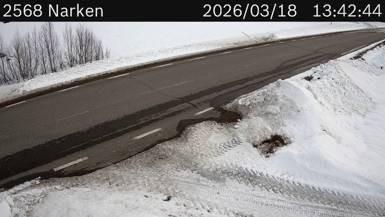 Vägkamera Narken — väglag i Norrbotten