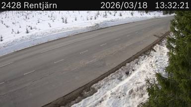 Vägkamera Rentjärn — väglag i Västerbotten