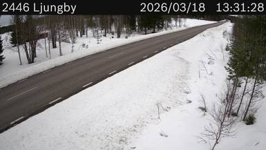 Vägkamera Ljungby — väglag i Västerbotten