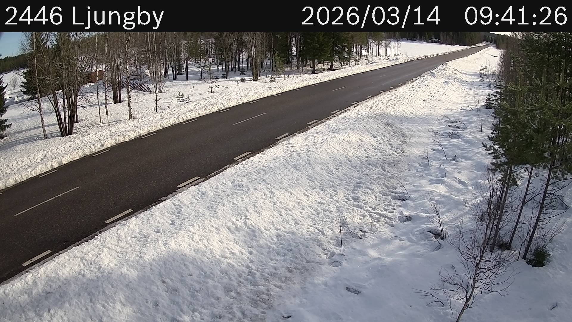 Vägkamera Ljungby – Malå kommun, Västerbottens län