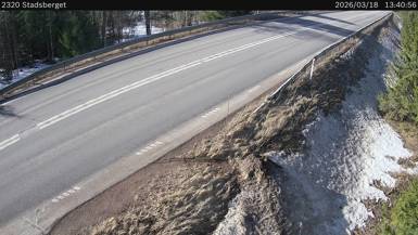 Vägkamera Stadsberget — väglag i Jämtland