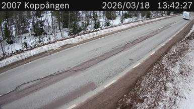 Vägkamera Koppången — väglag i Dalarna