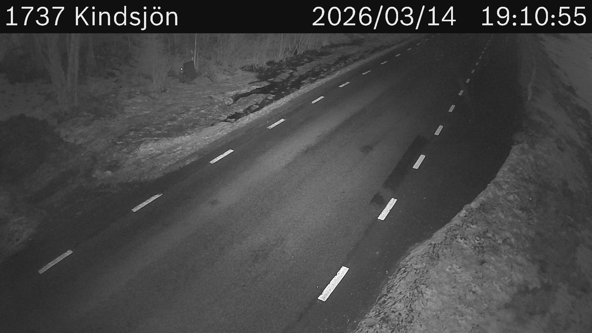 Vägkamera Kindsjön – Södra Finnskoga distrikt, Torsby kommun, Värmlands län