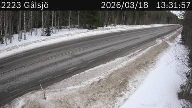 Vägkamera Gålsjö — väglag i Västernorrland
