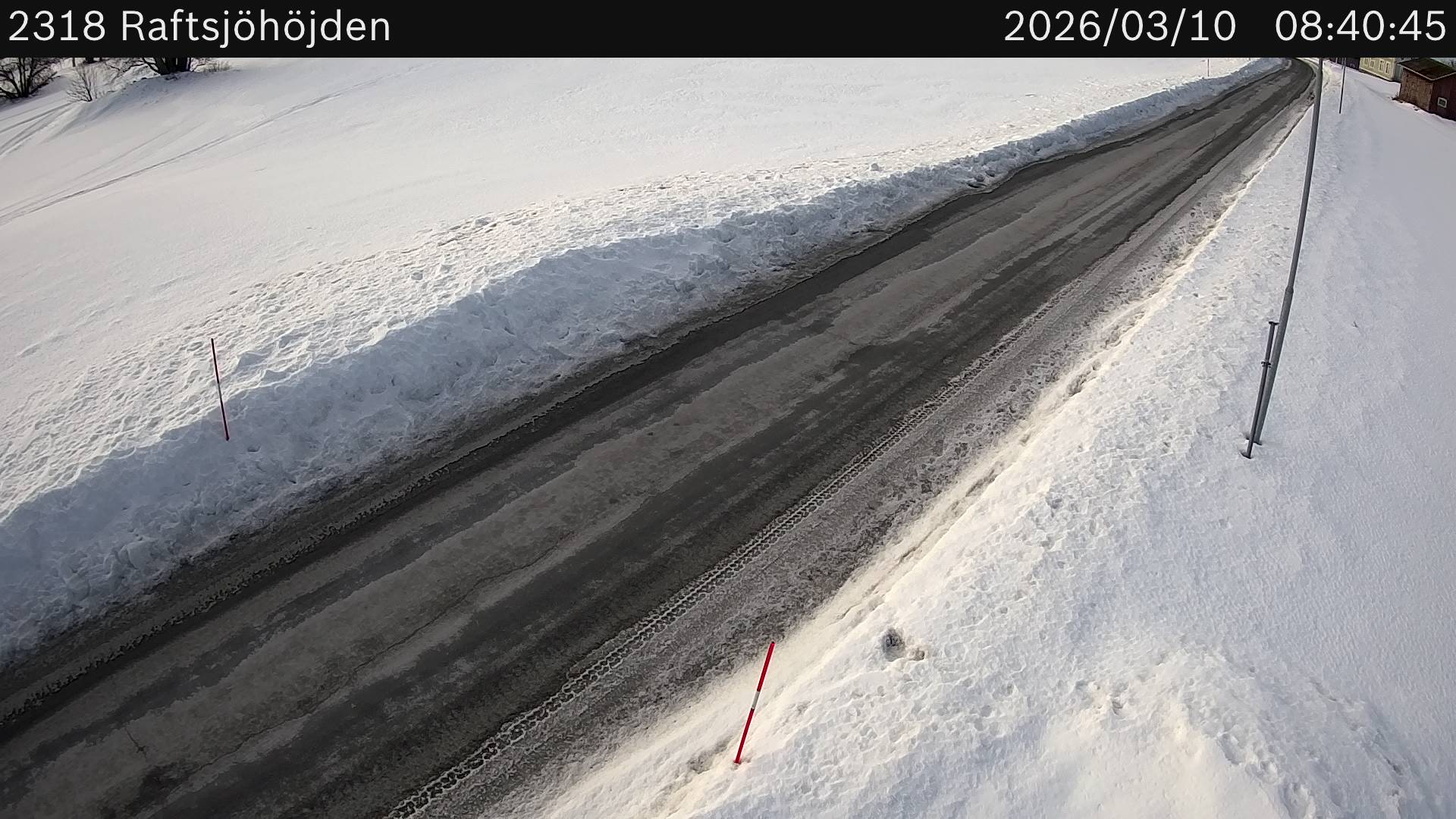 Vägkamera Raftsjöhöjden – Östersunds kommun, Jämtlands län