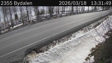 Vägkamera Bydalen — väglag i Jämtland