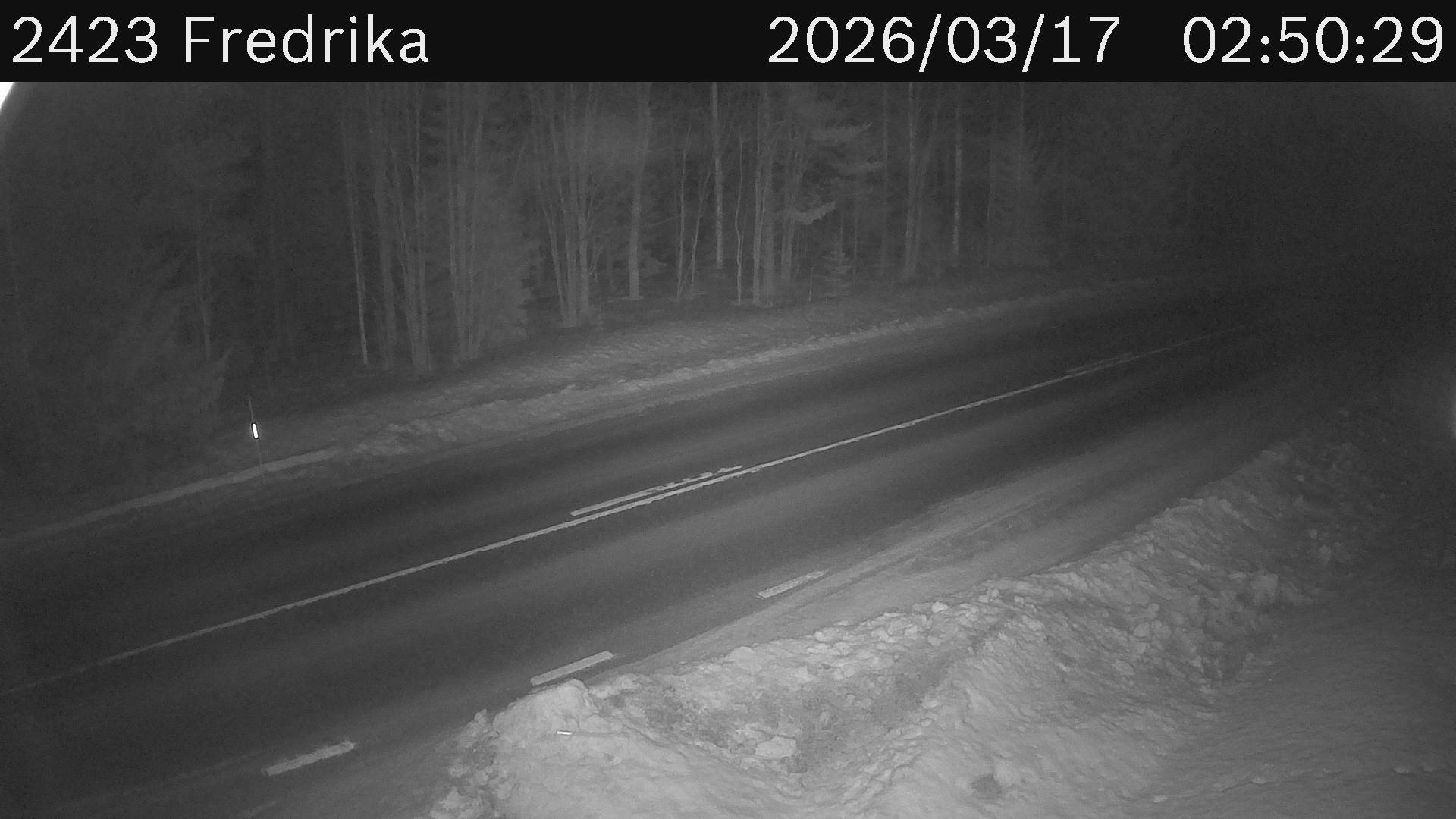 Vägkamera Fredrika – Åsele kommun, Västerbottens län