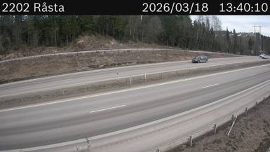 Vägkamera Råsta — väglag i Västernorrland