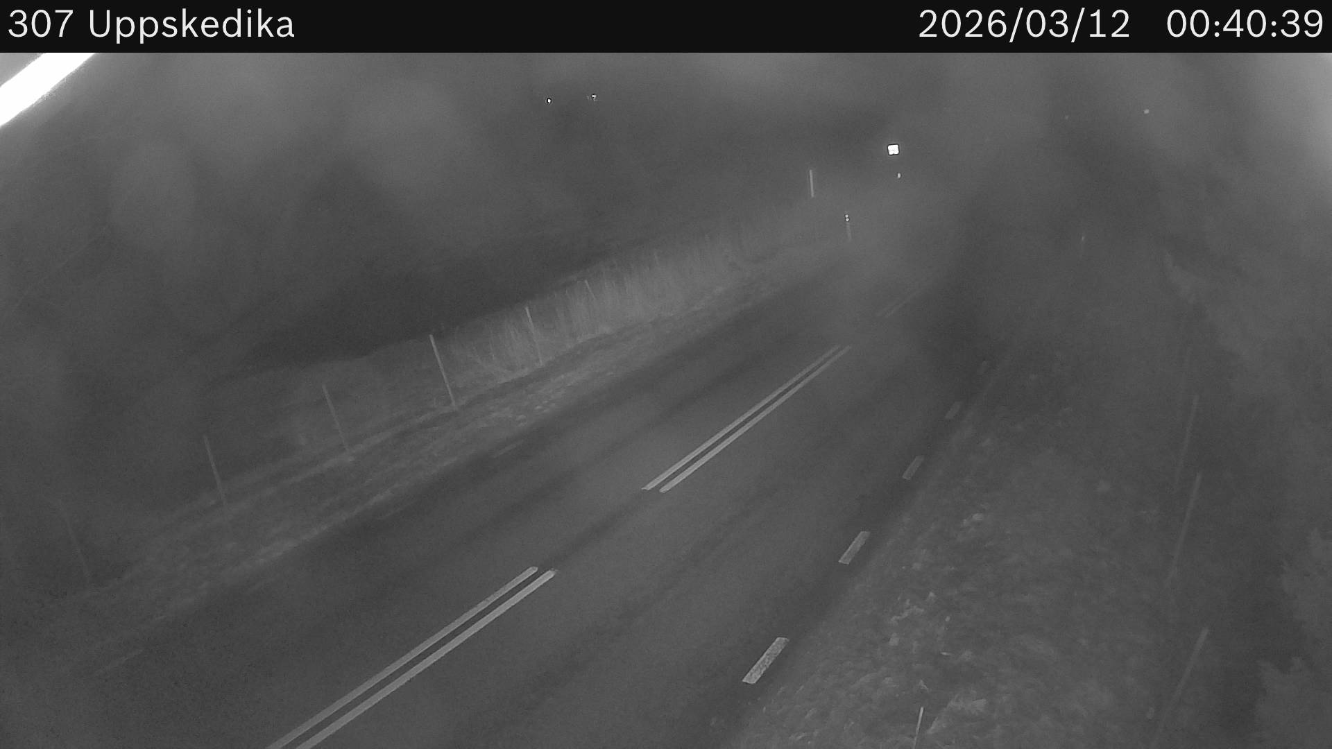 Vägkamera Uppskedika – Östhammars kommun, Uppsala län