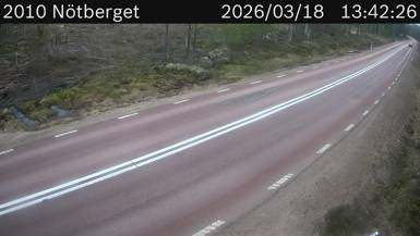 Vägkamera Nötberget — väglag i Dalarna