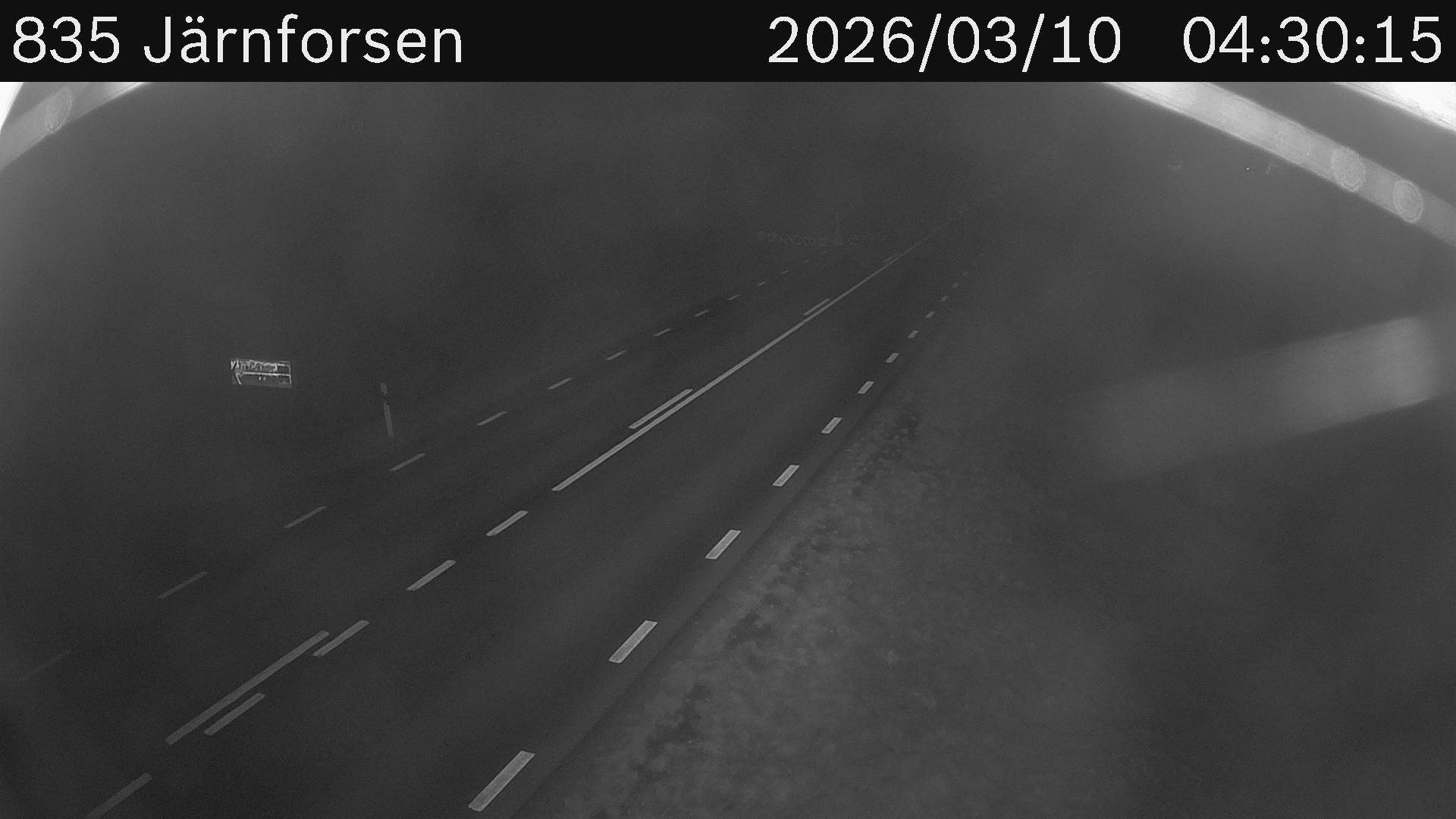 Vägkamera Järnforsen – Hultsfreds kommun, Kalmar län