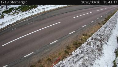 Vägkamera Storberget — väglag i Dalarna