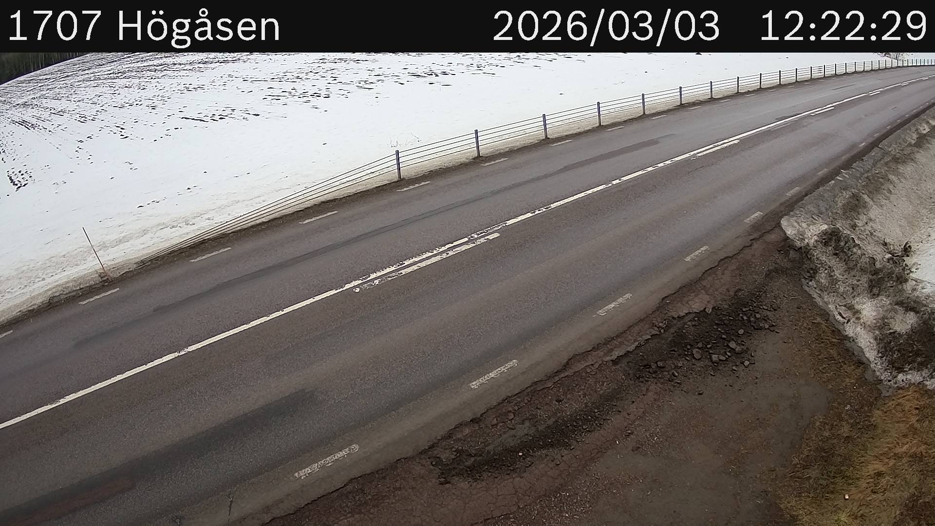 Vägkamera Högåsen – Karlstads kommun, Värmlands län