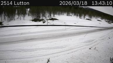 Vägkamera Lutton — väglag i Norrbotten