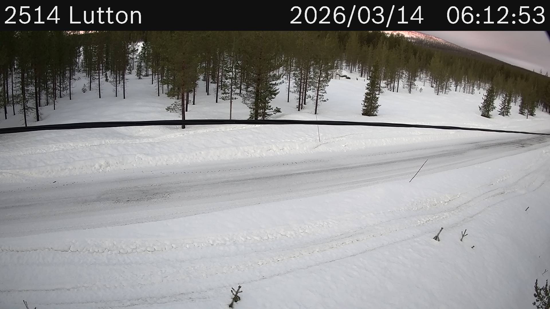 Vägkamera Lutton – Arjeplogs kommun, Norrbottens län