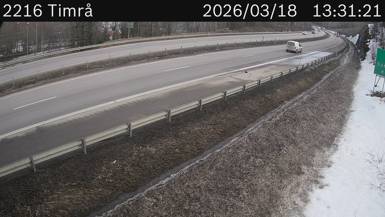 Vägkamera Timrå — väglag i Västernorrland