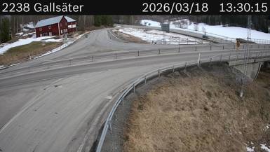 Vägkamera Gallsäter — väglag i Västernorrland