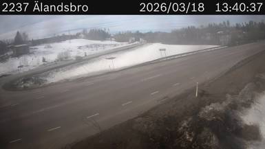 Vägkamera Älandsbro — väglag i Västernorrland