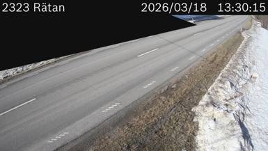 Vägkamera Rätan — väglag i Jämtland