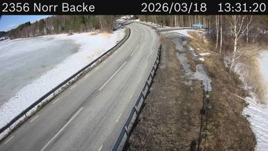 Vägkamera Norr Backe — väglag i Västerbotten