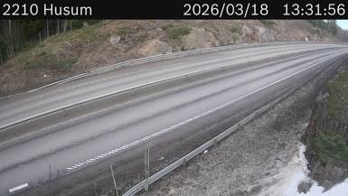 Vägkamera Husum — väglag i Västernorrland