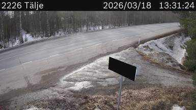 Vägkamera Tälje — väglag i Jämtland
