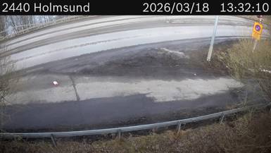 Vägkamera Holmsund — väglag i Västerbotten