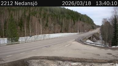 Vägkamera Nedansjö — väglag i Västernorrland