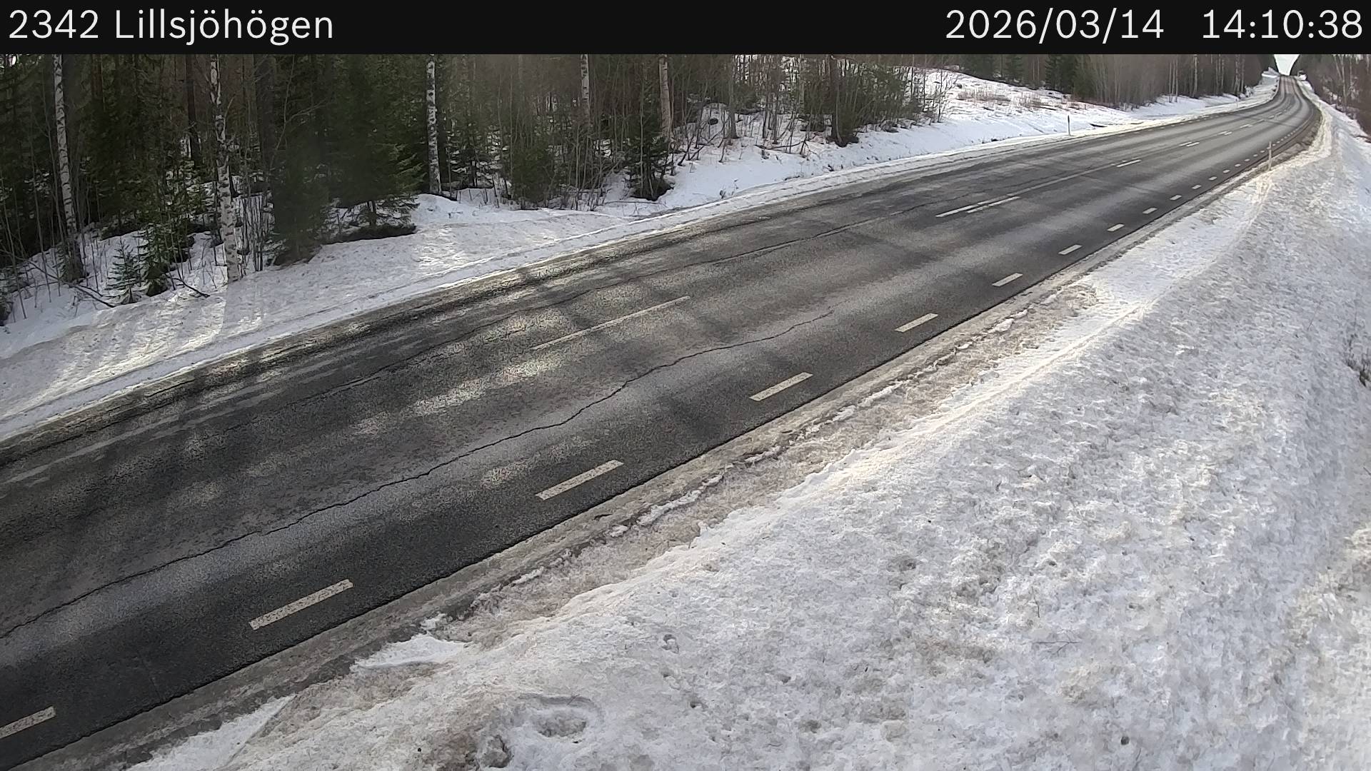 Vägkamera Lillsjöhögen – Östersunds kommun, Jämtlands län