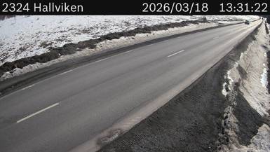 Vägkamera Hallviken — väglag i Västerbotten