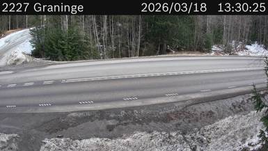 Vägkamera Graninge — väglag i Västernorrland